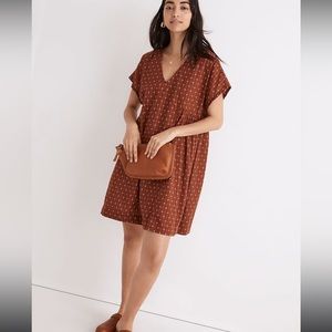 NWT Madewell Jacquard Mini Dress XS